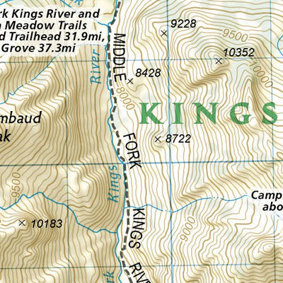 1001 John Muir Trail (map 12) Preview 3