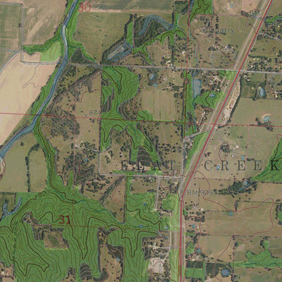 MO-SEDALIA WEST: GeoChange 1972-2012 Preview 3