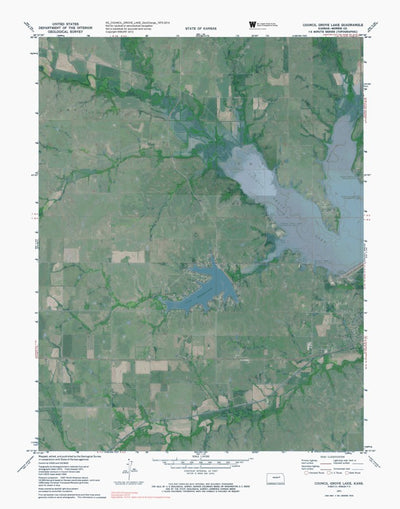 KS-COUNCIL GROVE LAKE: GeoChange 1970-2014 Preview 1
