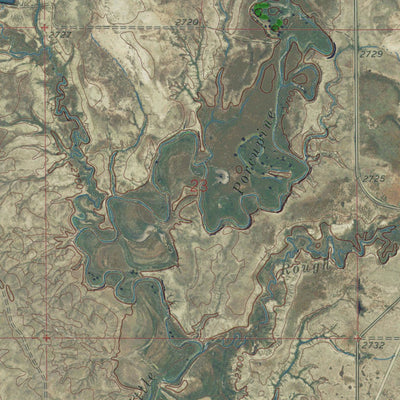 MT-ROUGH CREEK SW: GeoChange 1968-2013 Preview 3