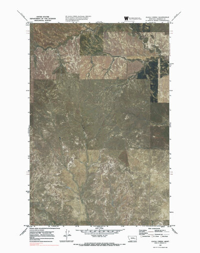 MT-ALKALI CREEK: GeoChange 1968-2013 Preview 1