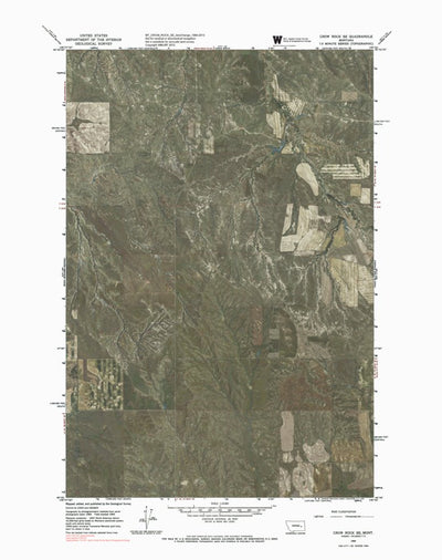 MT-CROW ROCK SE: GeoChange 1964-2013 Preview 1