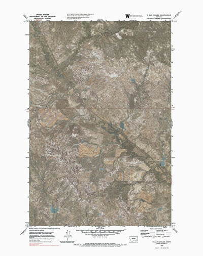 MT-N BAR COULEE: GeoChange 1968-2013 Preview 1