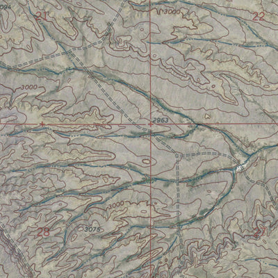 MT-FLAT BOTTOM COULEE NE: GeoChange 1968-2013 Preview 2
