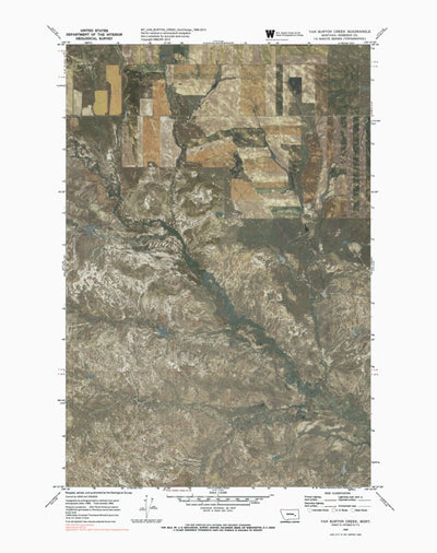 MT-VAN BURTON CREEK: GeoChange 1968-2013 Preview 1
