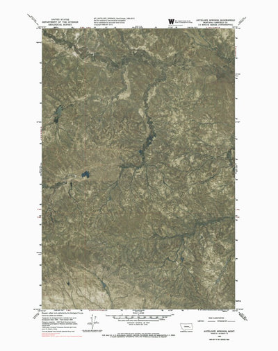 MT-ANTELOPE SPRINGS: GeoChange 1964-2013 Preview 1