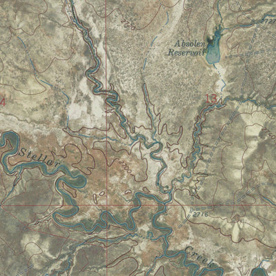 MT-FLAT BOTTOM COULEE SE: GeoChange 1968-2013 Preview 3