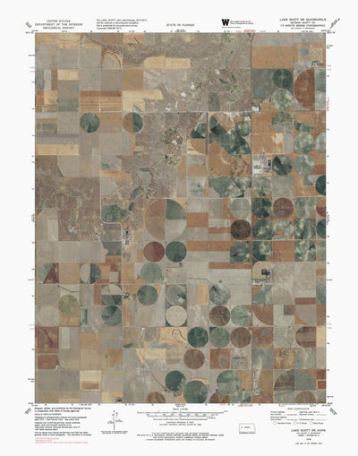 KS-LAKE SCOTT SW: GeoChange 1974-2012 Preview 1
