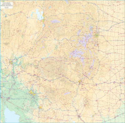 Four Corners (USA) 1:1,100,000 - ITMB Preview 1