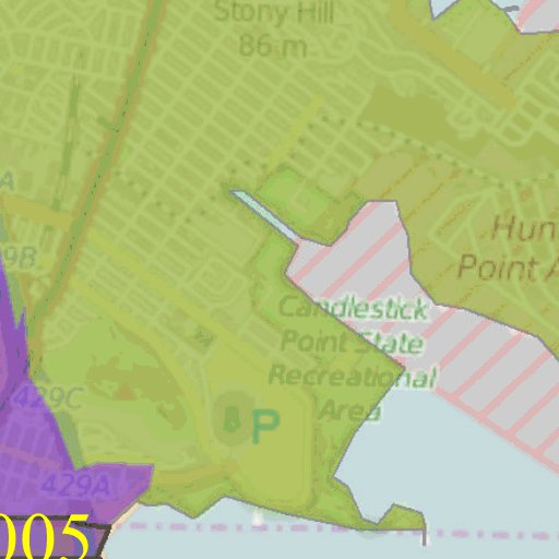 San Francisco Zip Codes Map by Segoviano | Avenza Maps
