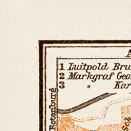 Ansbach town plan, 1909 Preview 3