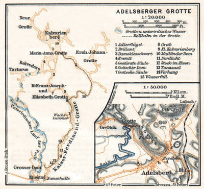 Adelsberg (Postojna, Postumia) Royal Grottoes, 1911 Preview 1