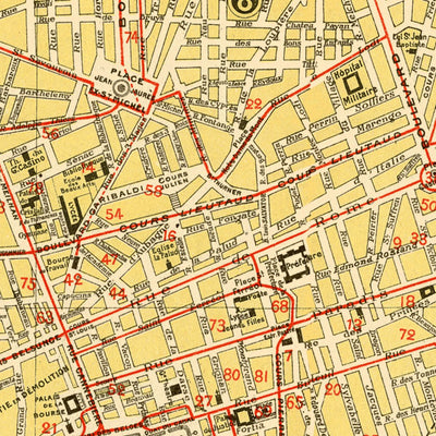 Marseille city map, 1924 Preview 2