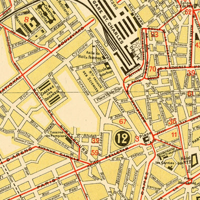 Marseille city map, 1924 Preview 3