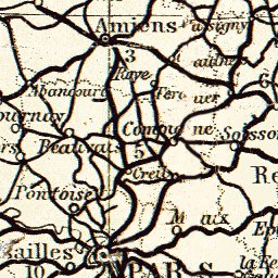 Road map of France, 1885 Preview 3