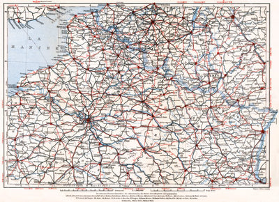 Northeast France road map, 1931 Preview 1