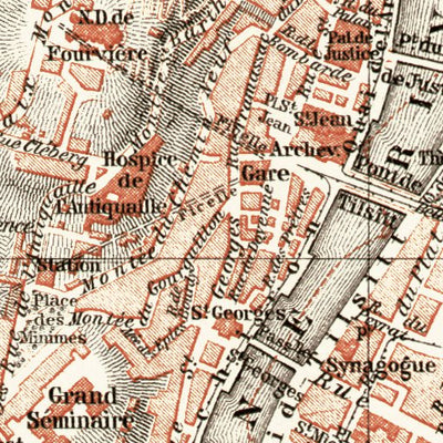 Lyon city map, 1902 Preview 3