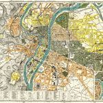 Lyon city map, 1918 Preview 1