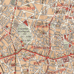 Paris city map (New Plan of Paris), 1912 Preview 3