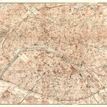Paris city map, 1903 Preview 1