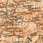 Pyrenees, general map, 1902 Preview 2
