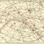 Paris Tramway and Metro Network map, 1903 Preview 1