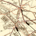 Paris Tramway and Metro Network map, 1903 Preview 3