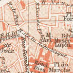 Arles city map, 1913 (1:13,300) Preview 2