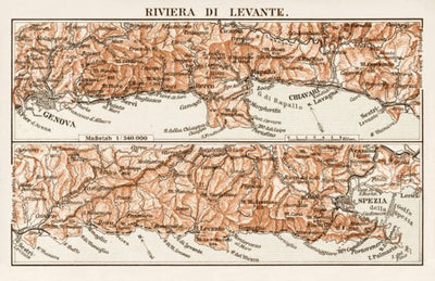 Riviera di Levante between Sestri Levante and Spezia, 1903 Preview 1