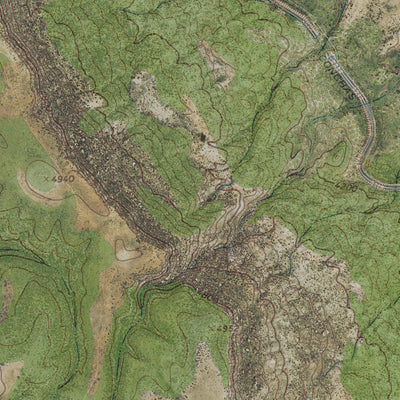 NM-CARPENTER MESA SW: GeoChange 1967-2014 Preview 3