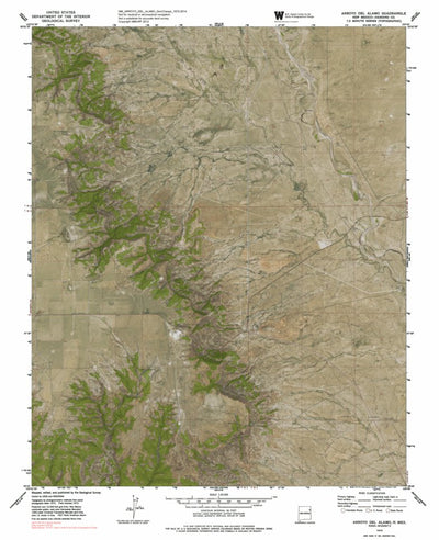 NM-ARROYO DEL ALAMO: GeoChange 1972-2014 Preview 1