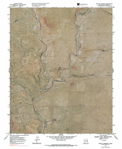NM-BUFFALO SPRINGS: GeoChange 1968-2014 Preview 1