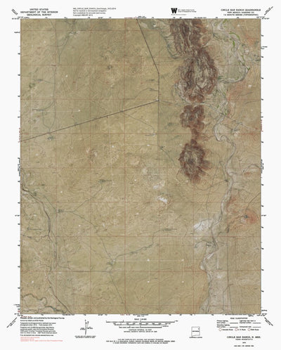 NM-CIRCLE BAR RANCH: GeoChange 1972-2014 Preview 1