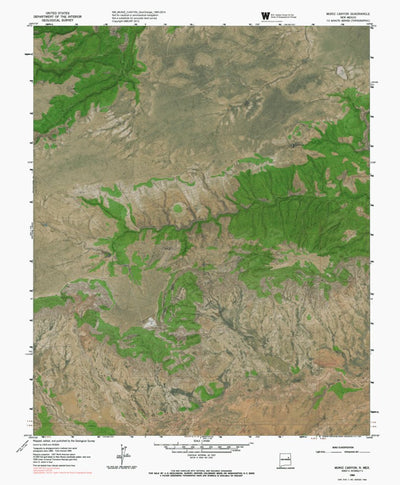 NM-MUNIZ CANYON: GeoChange 1963-2014 Preview 1