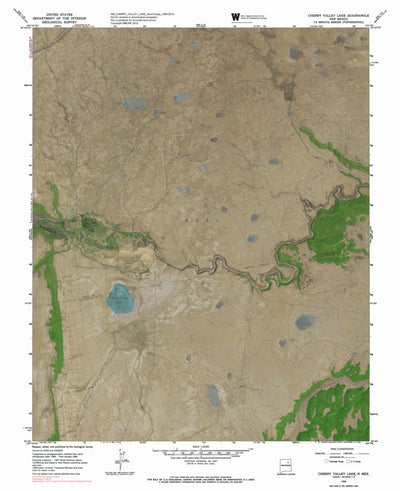 NM-CHERRY VALLEY LAKE: GeoChange 1965-2014 Preview 1