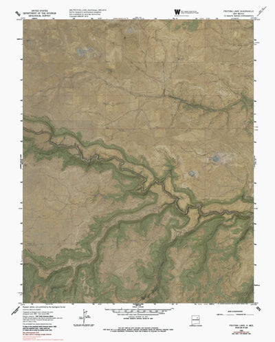 NM-FRUTOSA LAKE: GeoChange 1963-2014 Preview 1