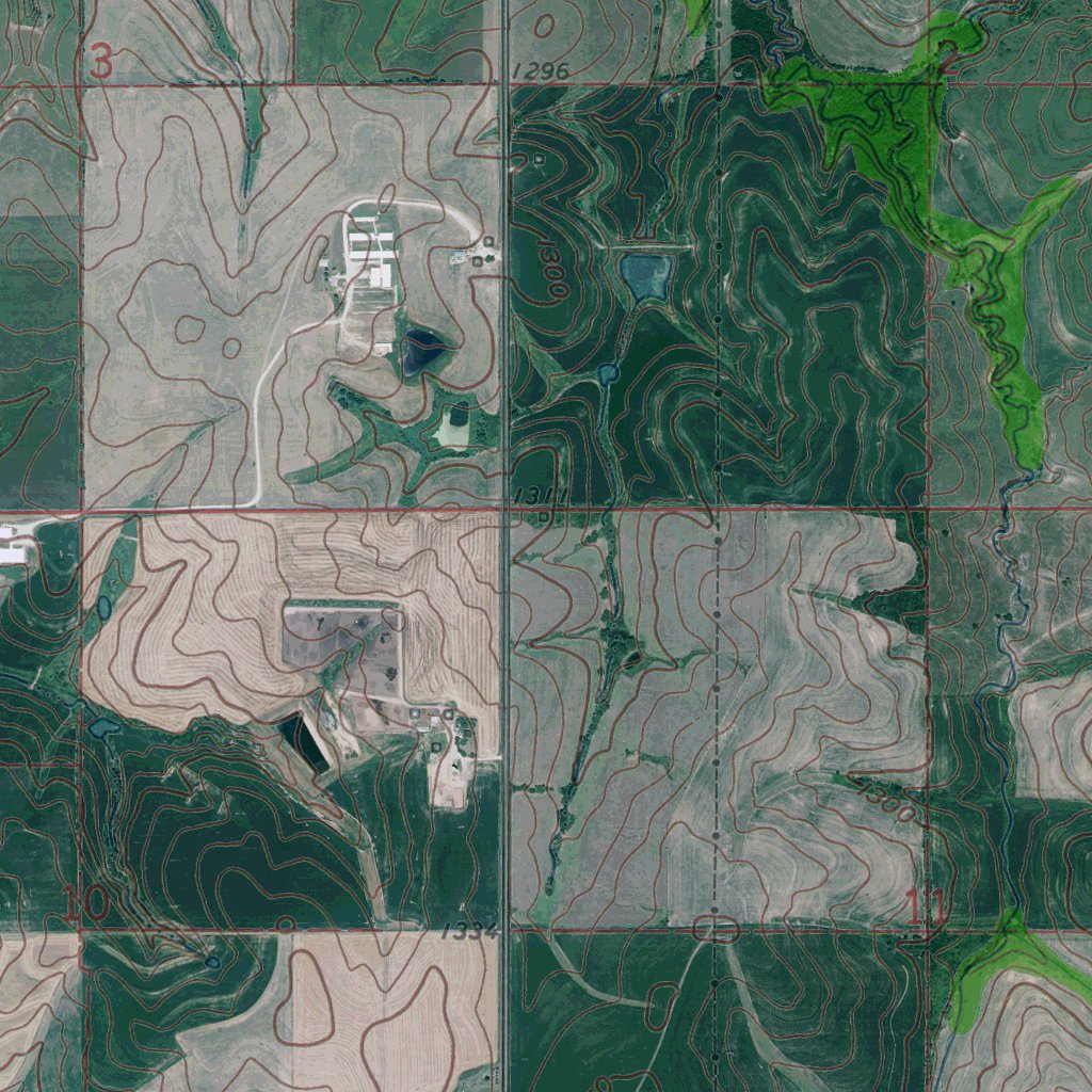 KS-ONEIDA: GeoChange 1957-2014 Map by Western Michigan University ...