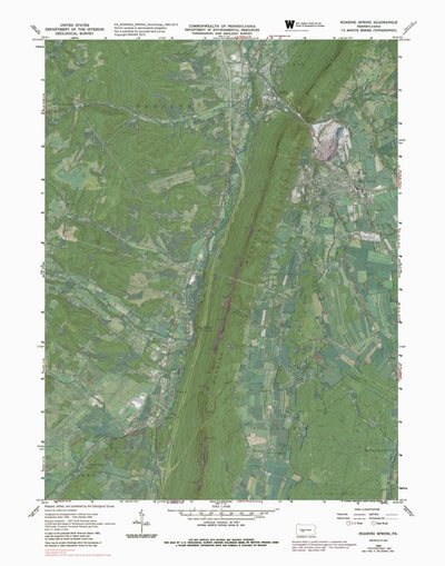 PA-ROARING SPRING: GeoChange 1962-2013 Preview 1