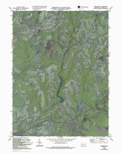 PA-EBENSBURG: GeoChange 1962-2010 Preview 1