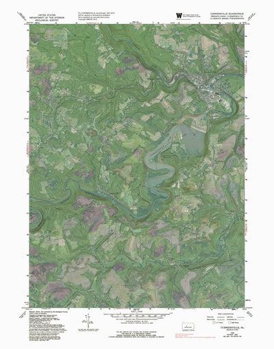 PA-CURWENSVILLE: GeoChange 1957-2013 Preview 1