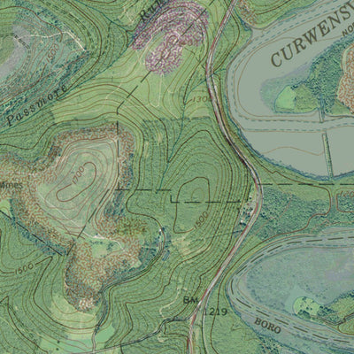 PA-CURWENSVILLE: GeoChange 1957-2013 Preview 2