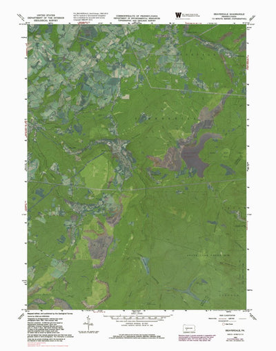 PA-BEAVERDALE: GeoChange 1962-2013 Preview 1