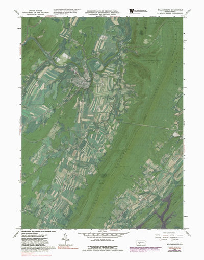 PA-WILLIAMSBURG: GeoChange 1962-2013 Preview 1