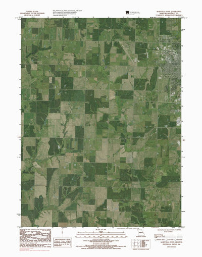 MO-MARYVILLE WEST: GeoChange 1981-2014 Preview 1