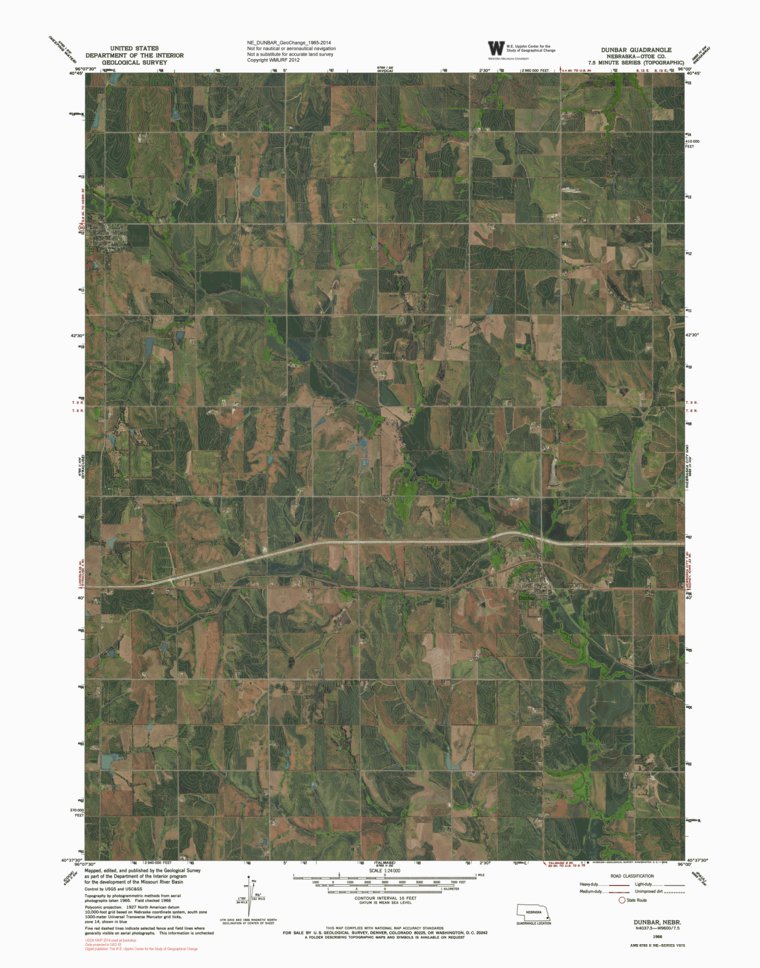 NE-DUNBAR: GeoChange 1965-2014 Map by Western Michigan University ...