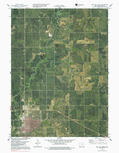 IA-RED OAK NORTH: GeoChange 1976-2013 Preview 1