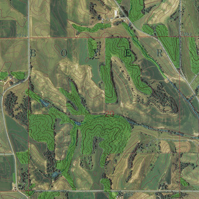 IA-DUNLAP NW: GeoChange 1971-2013 Preview 3