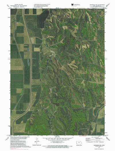 IA-MOORHEAD NW: GeoChange 1971-2013 Preview 1