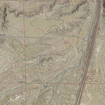 WY-BRISTOL RIDGE NE: GeoChange 1961-2012 Preview 3