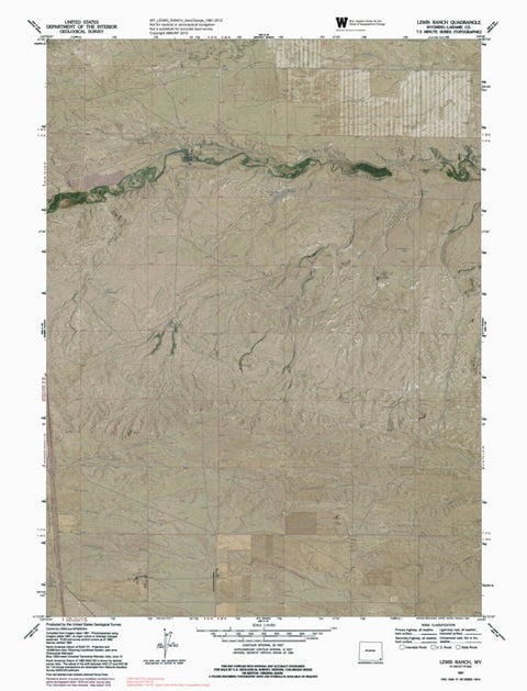 WY-LEWIS RANCH: GeoChange 1961-2012 Preview 1